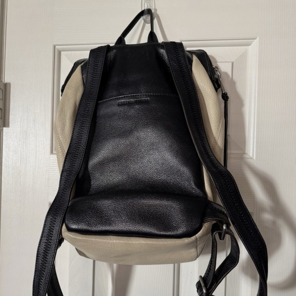 Aimee Kestenberg Leather Green and Black Backpack Bag main image 9